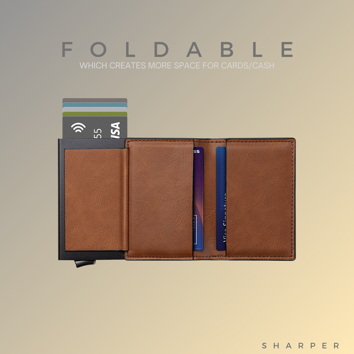 Creditcard Wallet | Brown